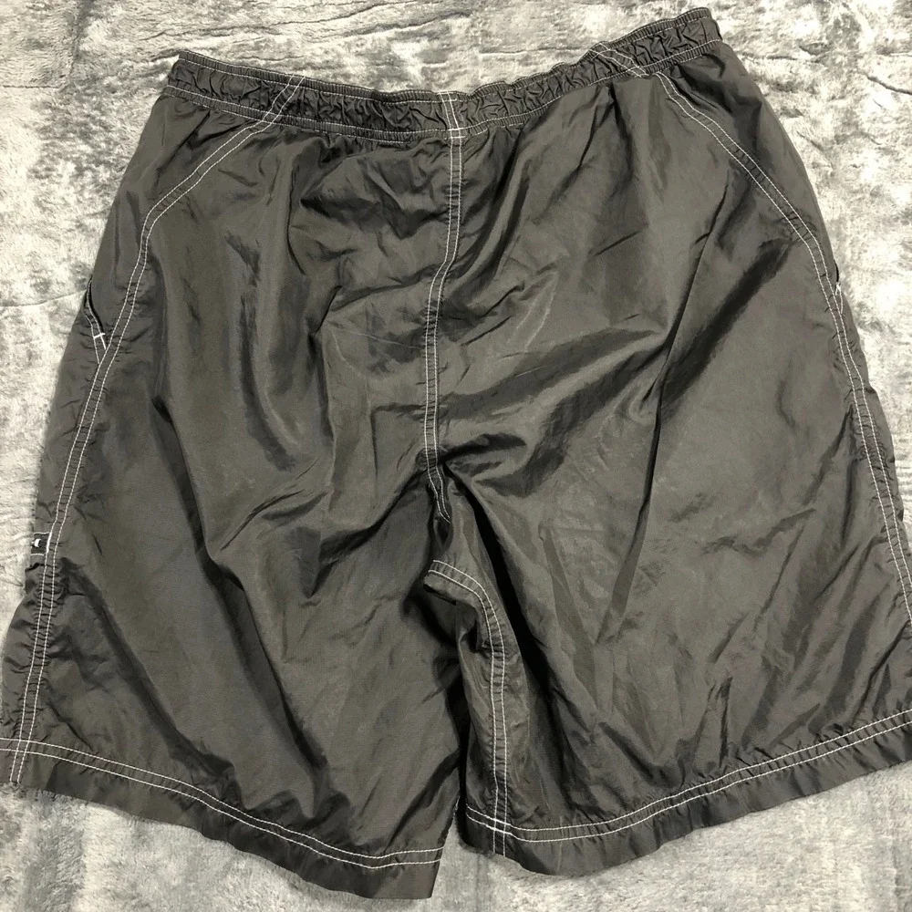 The North Face Athletic Shorts Mens M Black‎ Ripstop Mesh Lined Contrast Stitch